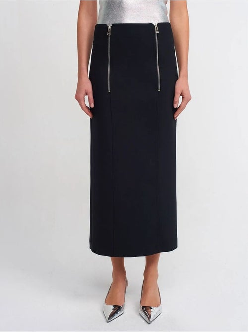 Midi kokerrok met hoge taille - Kiabi Midi kokerrok met hoge taille - Kiabi