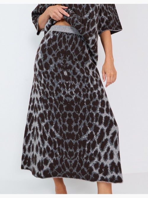 Midi-rok met dierenprint, mo fashion - Kiabi Midi-rok met dierenprint, mo fashion - Kiabi