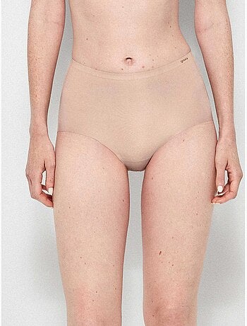 Midi slip zonder markeringen met voorgevormde achterkant