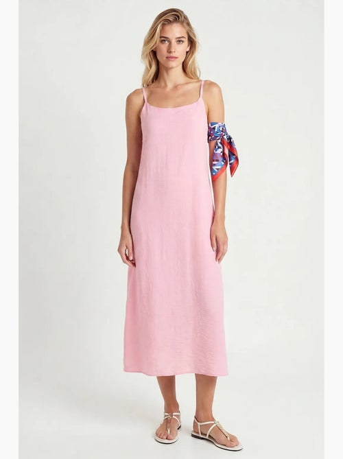 Midi slipdress van katoenen popeline istanbul - Kiabi Midi slipdress van katoenen popeline istanbul - Kiabi