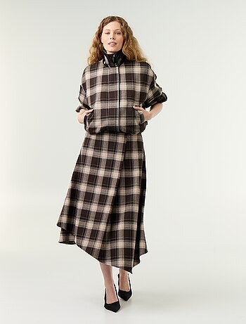 Midirok met ruitmotief
