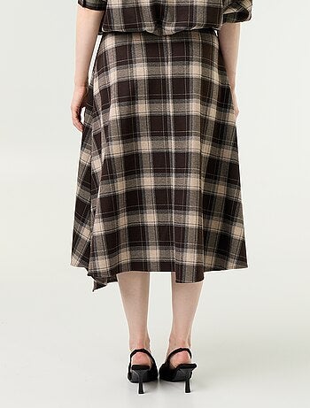 Midirok met ruitmotief