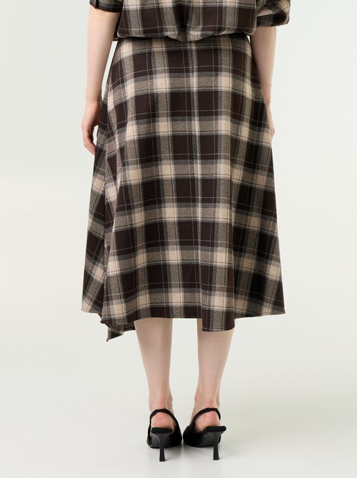 Midirok met ruitmotief - Kiabi Midirok met ruitmotief - Kiabi