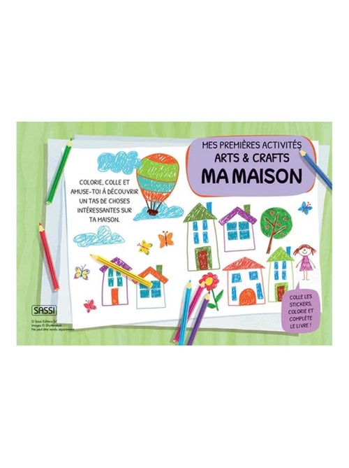 Mijn eerste arts & crafts-activiteiten, mijn huis - Kiabi Mijn eerste arts & crafts-activiteiten, mijn huis - Kiabi