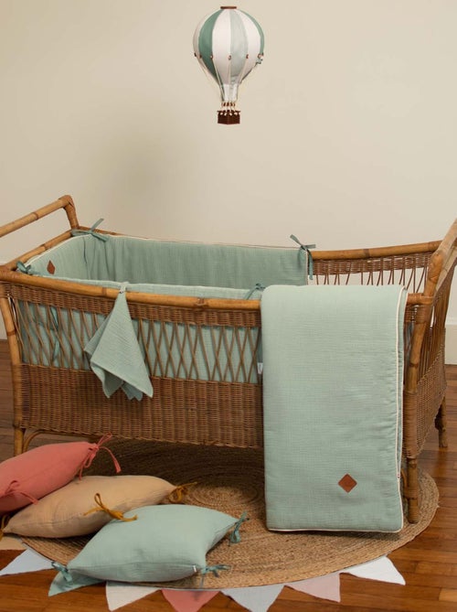 Mijn eerste dekbed van katoenen gaas - collection jeanne, gemaakt in frankrijk | sevira kids - Kiabi Mijn eerste dekbed van katoenen gaas - collection jeanne, gemaakt in frankrijk | sevira kids - Kiabi