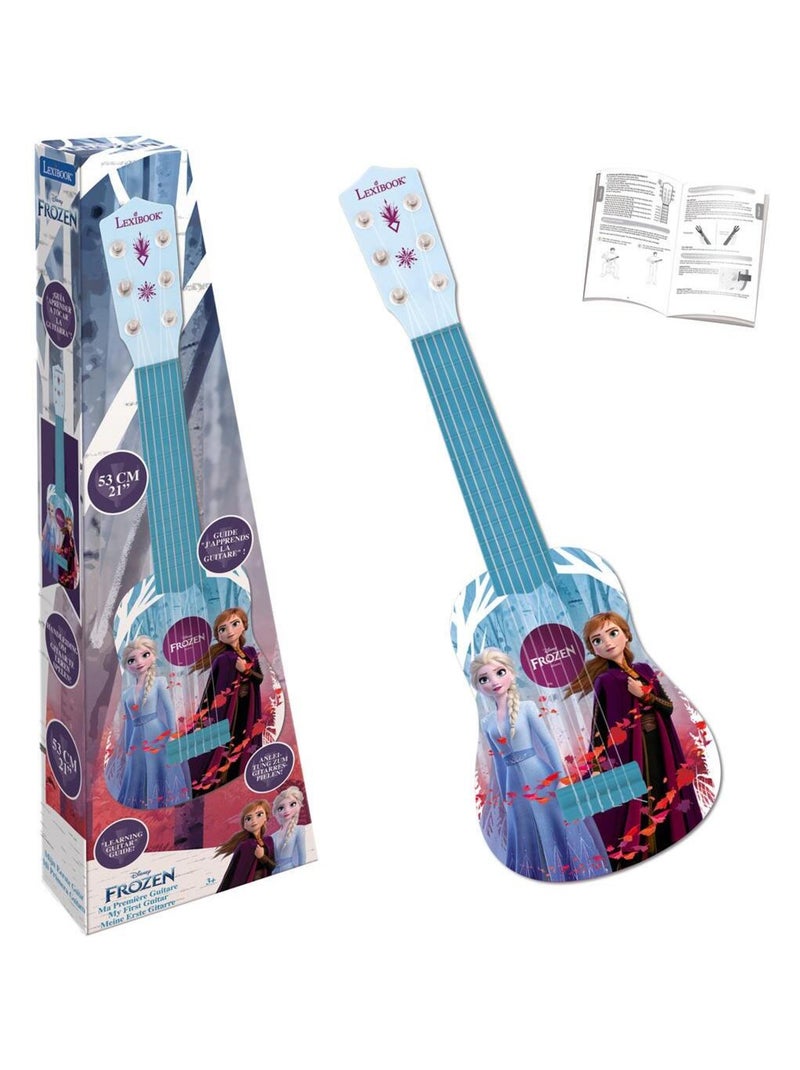 Mijn eerste gitaar frozen - 21'' / 53 cm Blauw - Kiabi