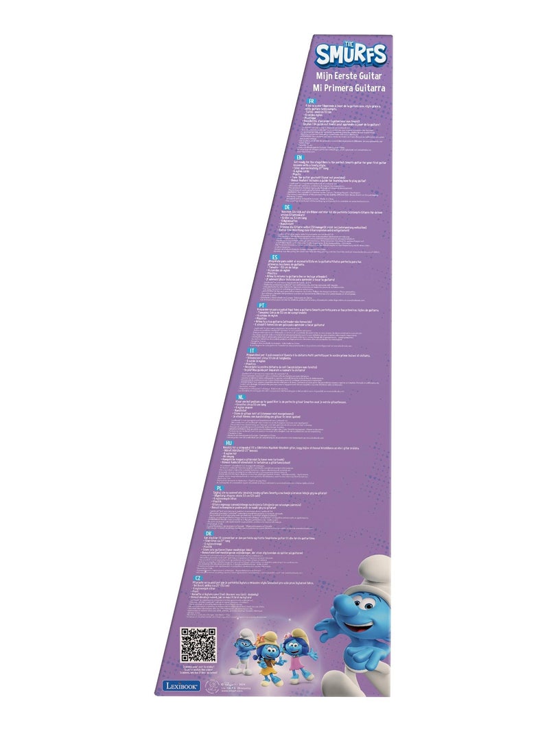 Mijn eerste gitaar smurfs – 21"/53 cm Blauw - Kiabi