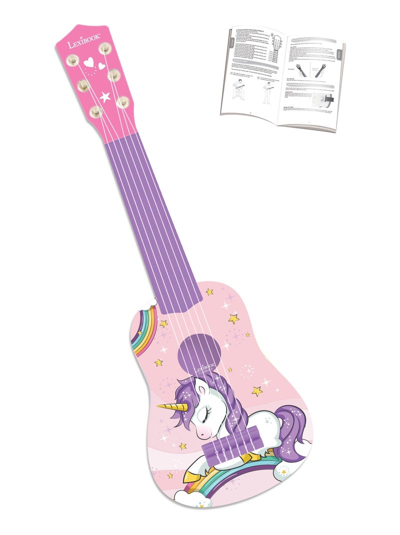 Mijn eerste gitaar unicorn 21"/53 cm Blauw - Kiabi
