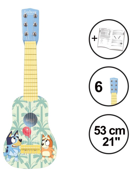 Mijn eerste houten gitaar bluey – 21"/53 cm - Kiabi Mijn eerste houten gitaar bluey – 21"/53 cm - Kiabi