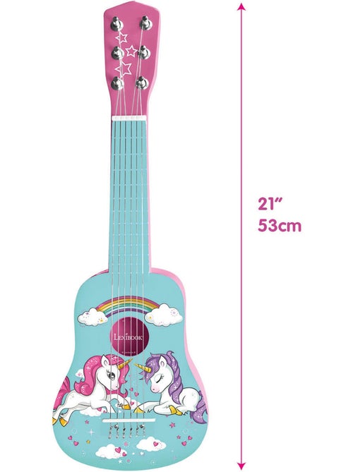 Mijn eerste houten gitaar unicorn – 21'' / 53 cm - Kiabi Mijn eerste houten gitaar unicorn – 21'' / 53 cm - Kiabi
