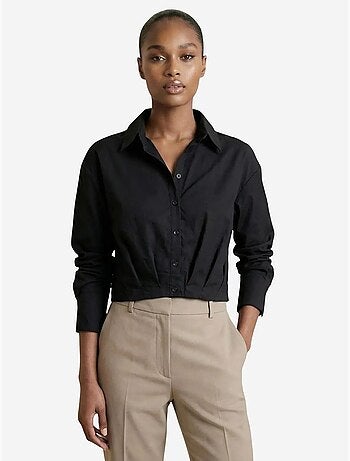 Mijn mode casual crop top met knoopjes my fashion