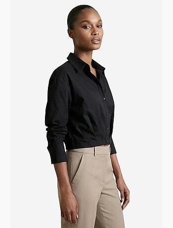 Mijn mode casual crop top met knoopjes my fashion
