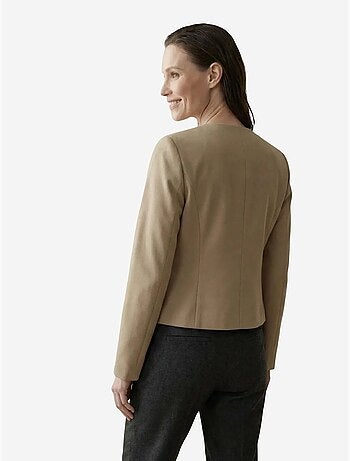 Mijn mode getailleerd kort jasje van tweed met knoopjes my fashion