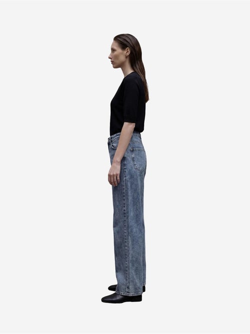Mijn mode hoge taille, wijde pijpen, spijkerbroek met zakken my fashion - Kiabi Mijn mode hoge taille, wijde pijpen, spijkerbroek met zakken my fashion - Kiabi
