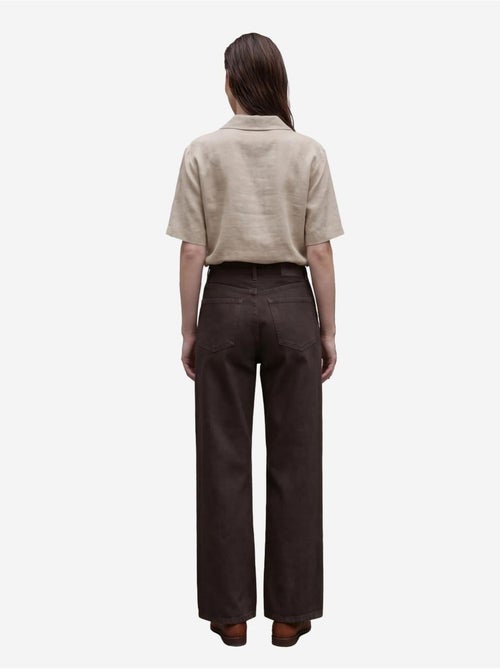 Mijn mode hoge taille, wijde pijpen, spijkerbroek met zakken my fashion - Kiabi Mijn mode hoge taille, wijde pijpen, spijkerbroek met zakken my fashion - Kiabi