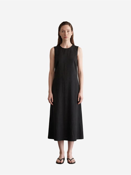 Mijn mode mouwloze maxi-jurk met u-kraag en uitsnijdingen my fashion - Kiabi