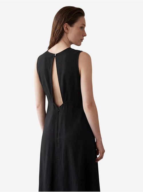 Mijn mode mouwloze maxi-jurk met u-kraag en uitsnijdingen my fashion - Kiabi