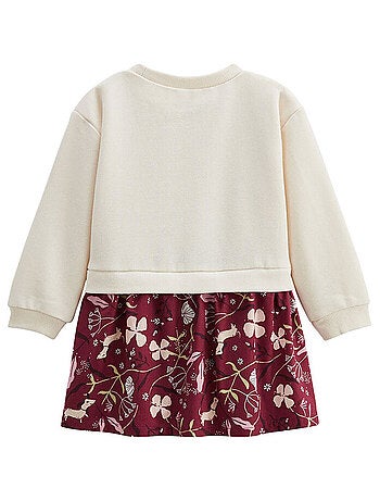 Mila fleece jurk voor kinderen