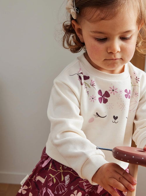 Mila fleece jurk voor kinderen - Kiabi Mila fleece jurk voor kinderen - Kiabi