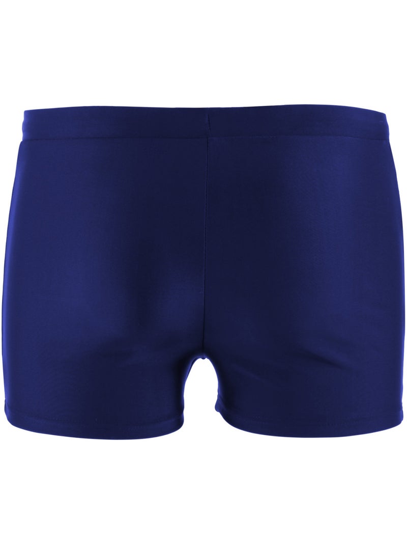Milieuvriendelijke, nauwsluitende zwembroek voor heren Blauw - Kiabi