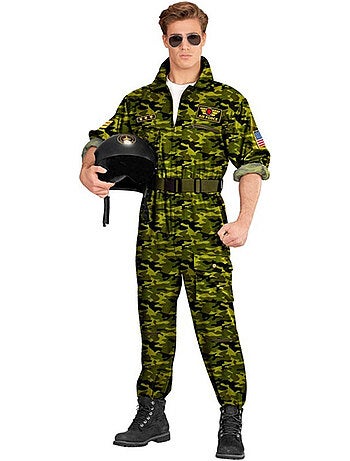 Militair piloten camouflagekostuum