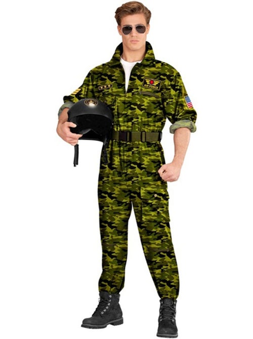 Militair piloten camouflagekostuum - Kiabi