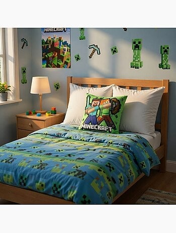 Minecraft - T-shirt korte mouwen Lee Cooper meisje