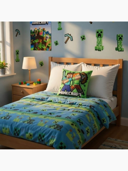 Minecraft - T-shirt korte mouwen Lee Cooper meisje - Kiabi