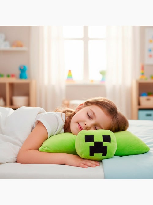 Minecraft 2-in-1 zacht en fluweelachtig pluche speelgoed - Kiabi