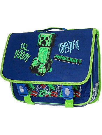 Minecraft Creeper Boom-schooltas in polyester
