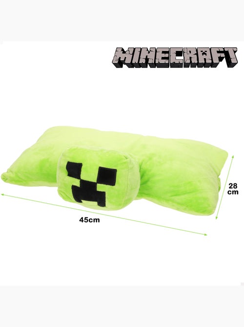 Minecraft peluche 2 en 1 douce et veloutée - Kiabi