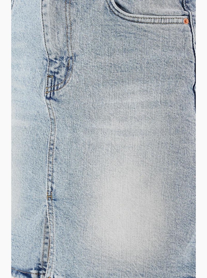 Mini denim rok bdart Lichtblauw - Kiabi