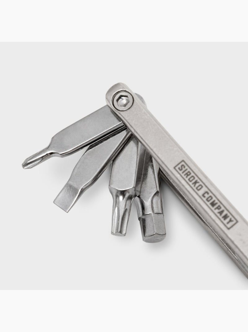 Mini fietstool Zilver - Kiabi