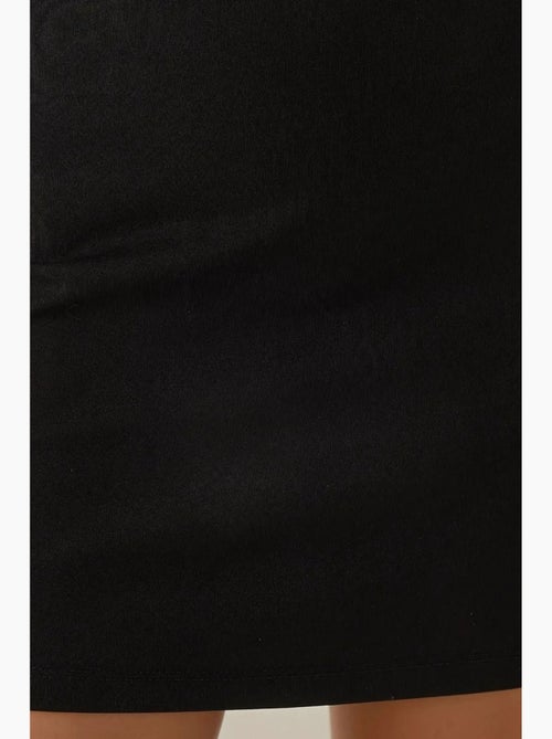 Mini-jupe ajustée taille haute hiccup - Kiabi