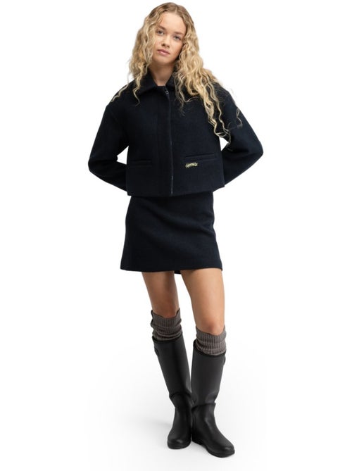 Mini-jupe en laine femme femme tivoli-w - Kiabi