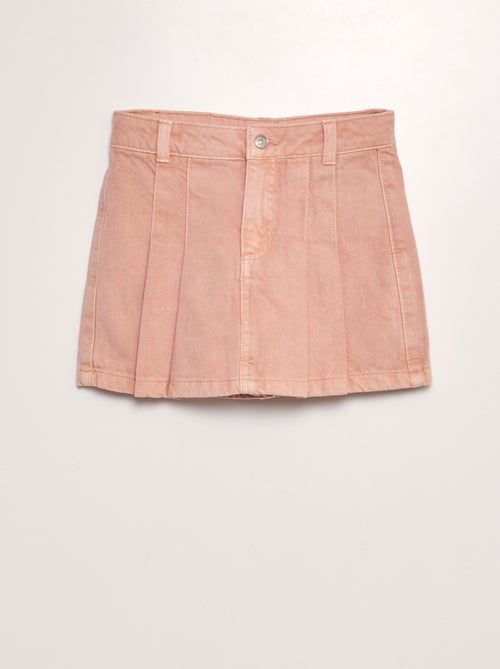 Mini jupe short en jean - Kiabi