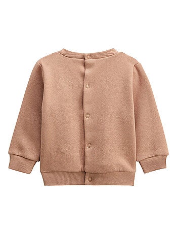 Mini loutre babyset: sweatshirt en fleecebroek