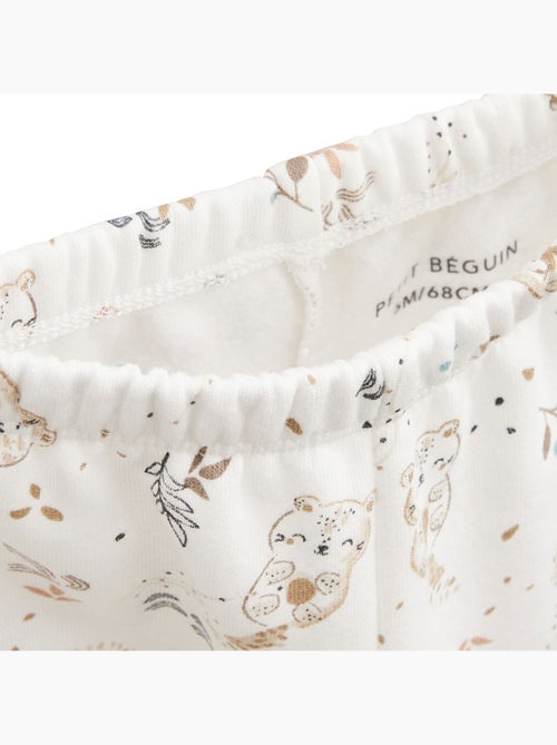 Mini Loutre babyset: sweatshirt en fleecebroek - Kiabi