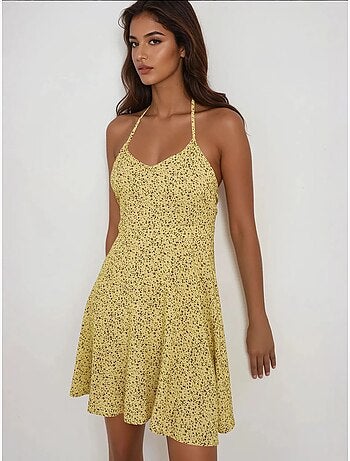 Mini robe à motifs floraux. Hiccup