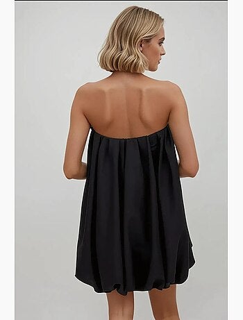 Mini-robe ballon sans bretelles hiccup