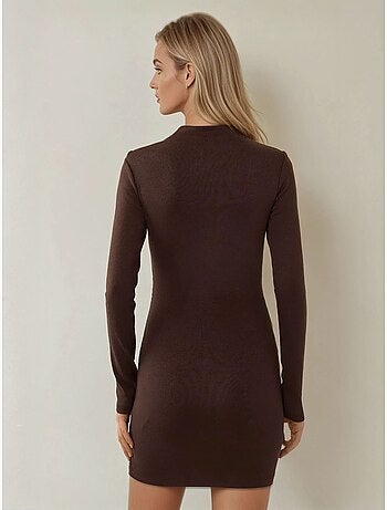 Mini-robe moulante en modal doux au toucher hiccup