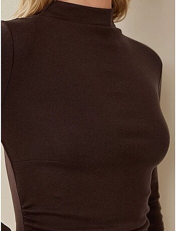 Mini-robe moulante en modal doux au toucher hiccup