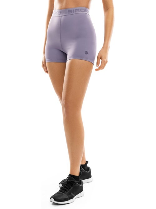 Mini short fitness femme fitness femme eyre - Kiabi