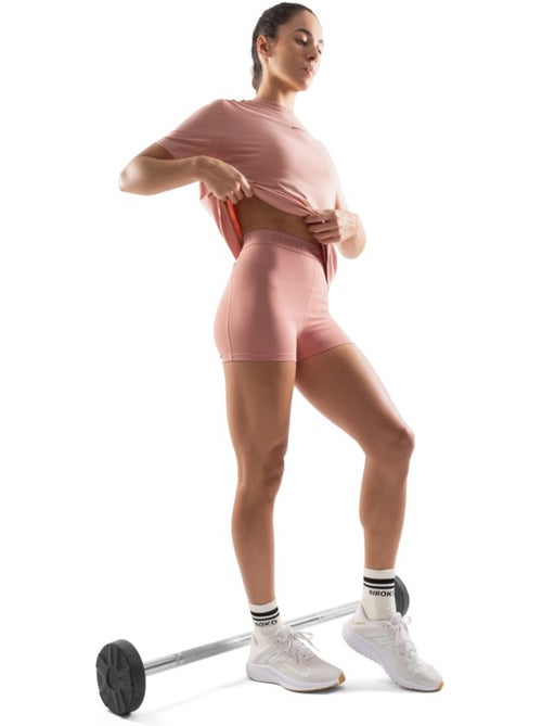 Mini short fitness femme fitness femme hutt - Kiabi