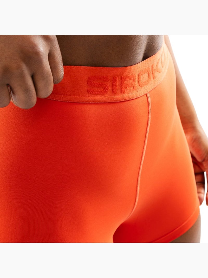 Mini short fitness femme fitness femme vital Rouge - Kiabi