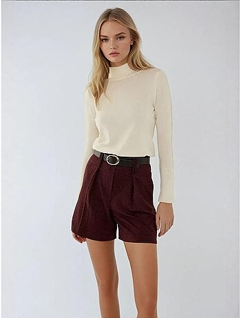 Mini short taille haute hiccup