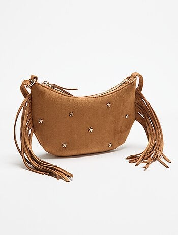 Mini tas met franjes