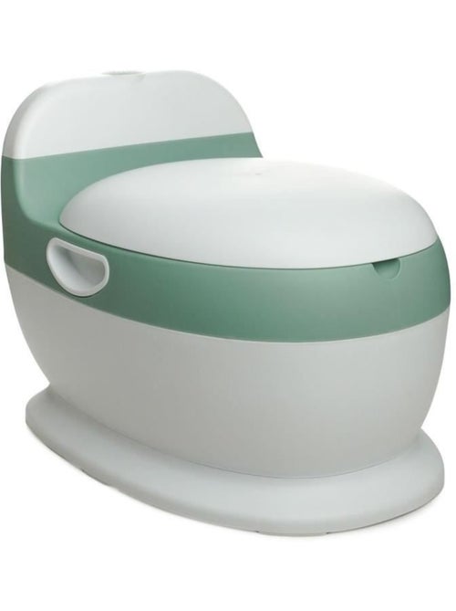 Mini toilette - thermobaby - vert sauge - confortable avec bruit de chasse d'eau - Kiabi