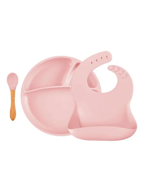 Minikoioi | coffret repas comme un grand assiette cuillère bavoir - Kiabi