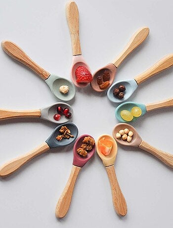 Minikoioi | set de couverts bébé fourchette et cuillère